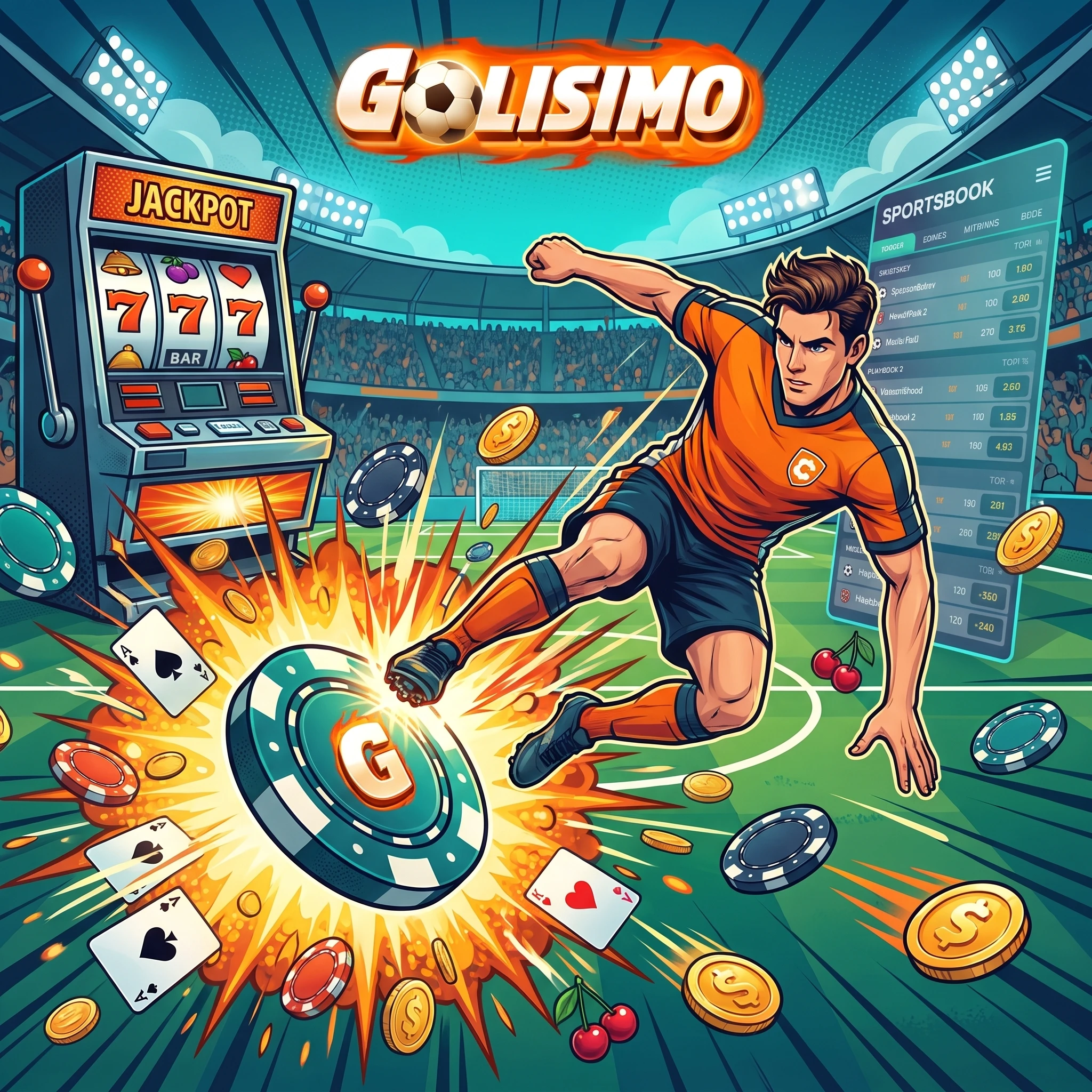 Golisimo casino games and jackpots