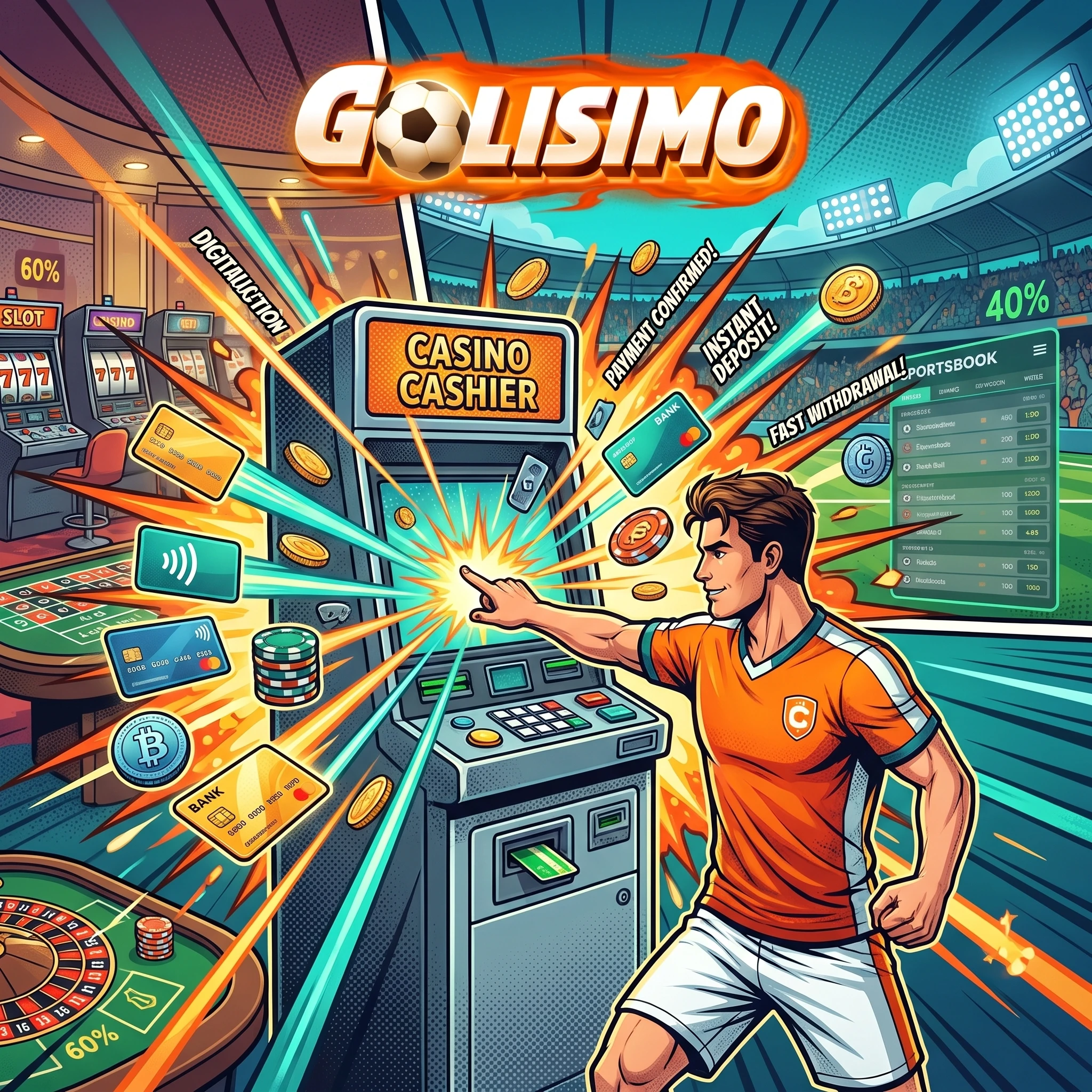 Golisimo fiat and cryptocurrency cashier